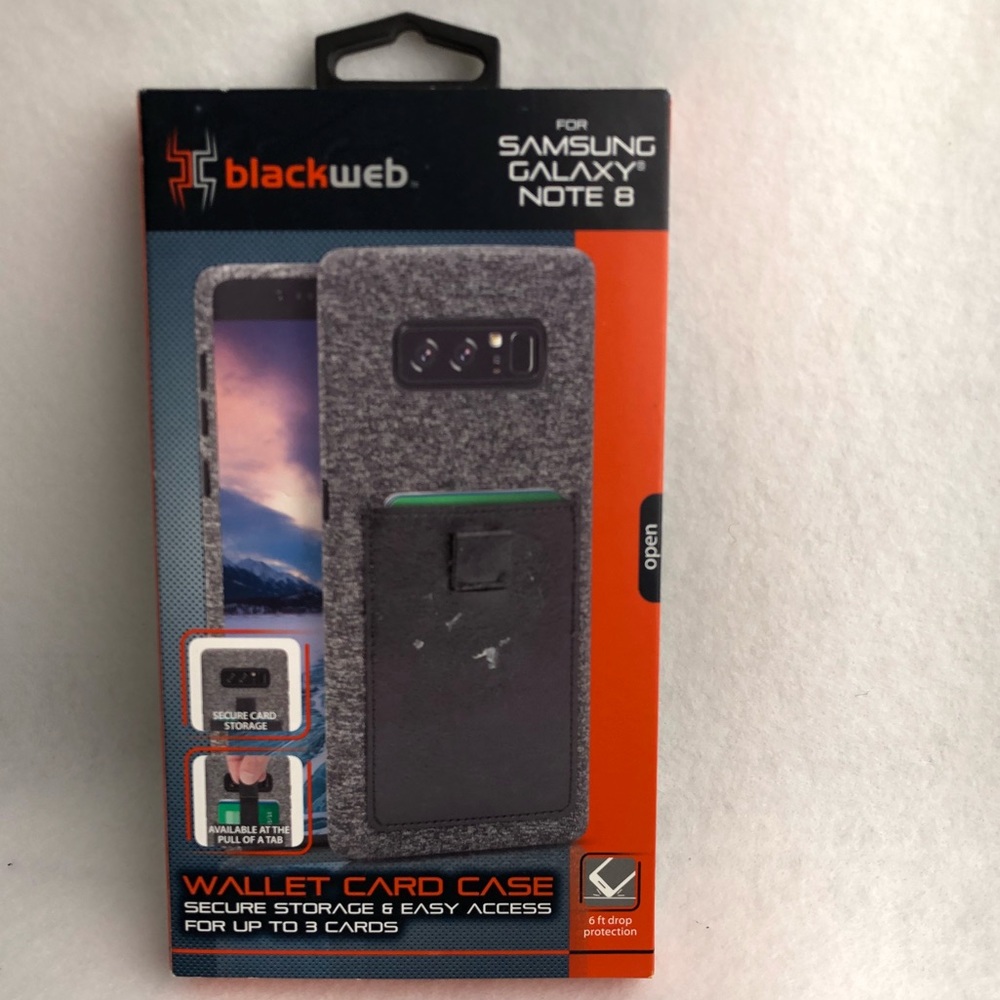 Samsung Note 8 phone case and card holder